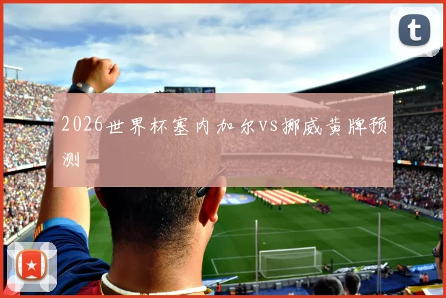 2026世界杯塞内加尔vs挪威黄牌预测